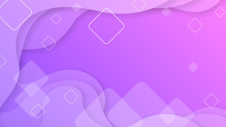 Abstract Colorful Gradient Background With Color Geometric Figures Different Shapes And White Line Vector Design Styleのイラスト素材