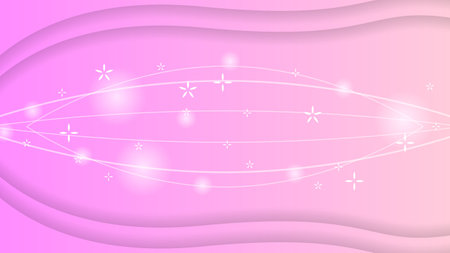 Abstract Colorful Gradient Background With Color Geometric Figures. Different Shapes And White Line Vector Design Styleのイラスト素材