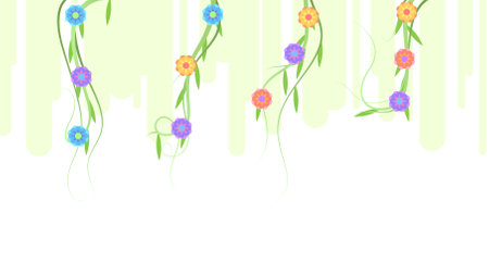 Light Abstract Nature Spring Summer Botanical Background Beautiful With Branches And Flowers Decoration Wallpaper Vector Design Styleのイラスト素材