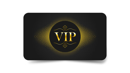 Abstract Dark Gold And Black Vip Card Template Vector Design Style Premium Luxury Template Premium Quality Invintation Posterのイラスト素材