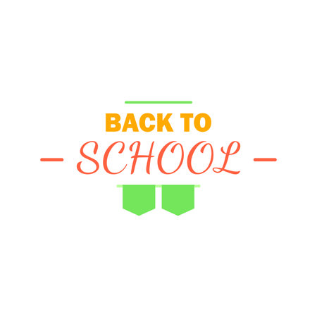 Abstract Green1 September Back To School Education Student Pencil Paper AirplaneClouds Knowledge Day Background Vector Design Style For Poster Or Postcardのイラスト素材