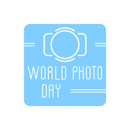 Abstract Brown World Photography Day Camera Background Journey Tourism And Vacation Vector Design Style For Poster Or Postcardのイラスト素材