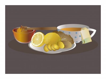 Autumn teaのイラスト素材