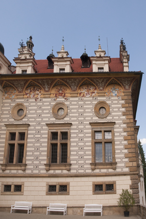 Pruhonice castleの写真素材