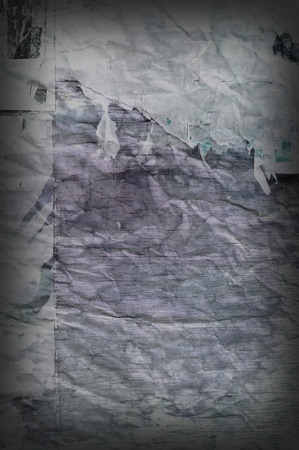 Abstract old paper playbill backgroundの写真素材