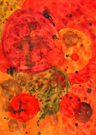 Abstract hand-drawn vintage spotty backgroundの写真素材