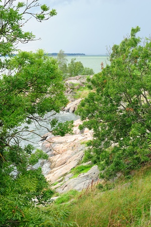 The Baltic sea in Helsinkiの写真素材