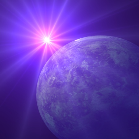 Cold Planetの写真素材