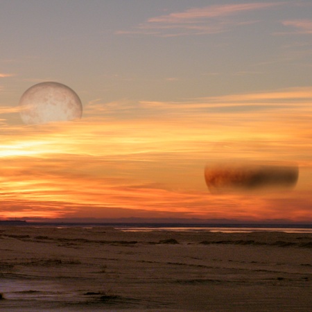 On the Earth in the Futureの写真素材