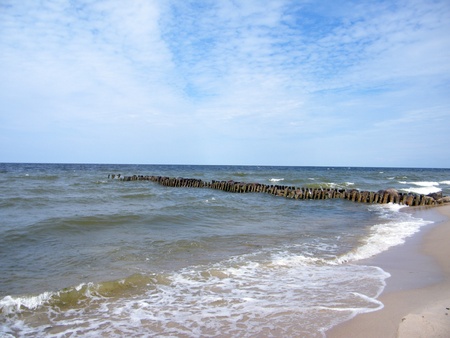 Baltic Sea in summerの写真素材