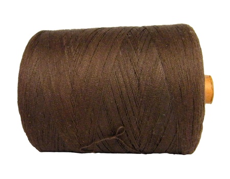 Skein of brown threadの写真素材