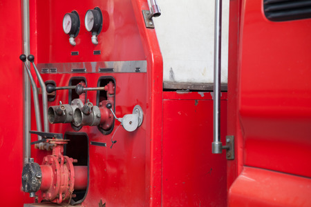 water valve from fire truck