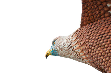 The status of eagle in  Langkawi in Malaysia の写真素材