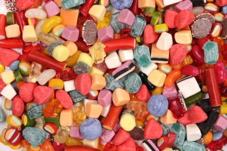 Colorful candy backgrounds の写真素材