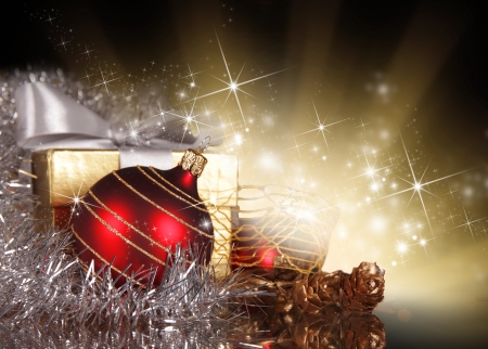 Christmas backgroundの写真素材