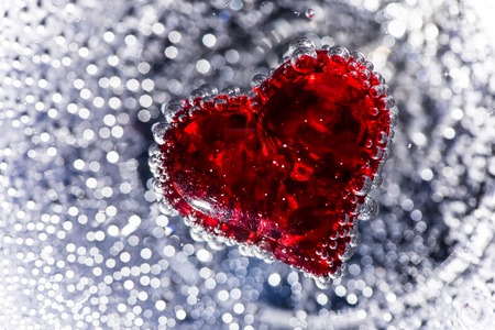 Happy Valentine day background, close-up 