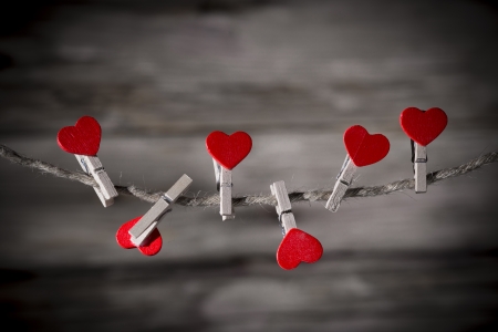 Happy Valentine day background, close-up の写真素材