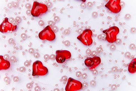 Happy Valentine day, close-up 
