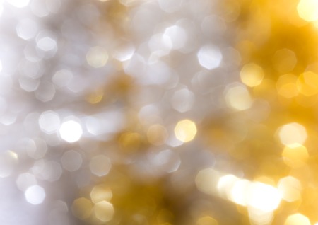 Abstract blur golden christmas backgroundの写真素材