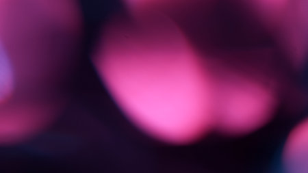 Abstract Bokeh Lights, Lens flares, Defocused Shining Colorful Neon Raysの写真素材