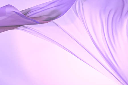 Smooth elegant colorful transparent clothの写真素材