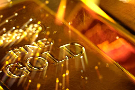 Gold bars 1000 grams. Concept of success in business and finance.の写真素材