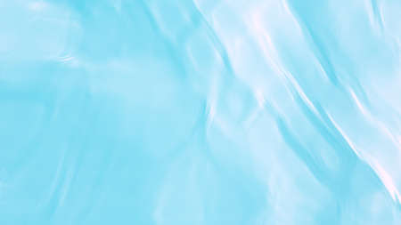 Blue water surface background, studio shotの写真素材