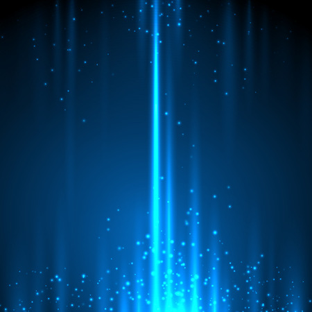 Glow light motion vector abstract blue background.のイラスト素材