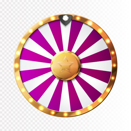 Colorful wheel of luck or fortune infographic. Vectorのイラスト素材