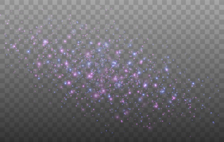 Color sparkles background. Vector shining particlesのイラスト素材