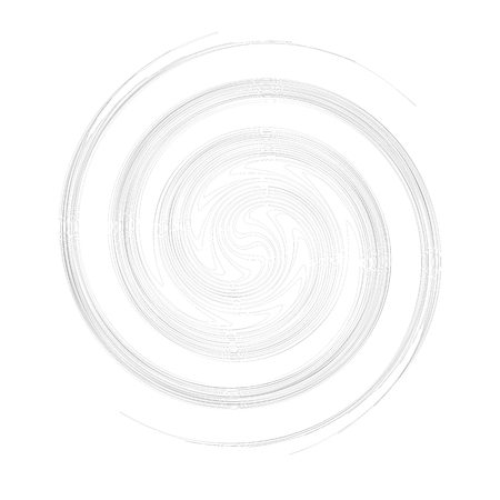 Creative abstract cyclic rotating spiral Pattern of swirling metal lines for design and creativity Decorative design element.のイラスト素材