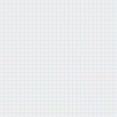 Vector seamless pattern paper exercise book in a cell Texture notebook sheet Pattern in a cage Seamless checkered background for templates of documents geometric pattern for design of school notebooksのイラスト素材