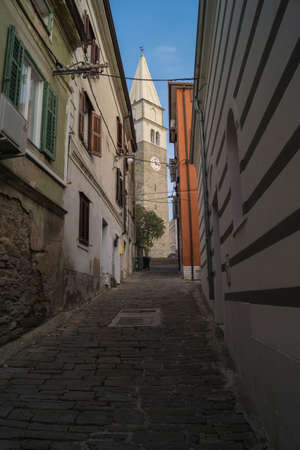 alley of Isola (slo)の写真素材