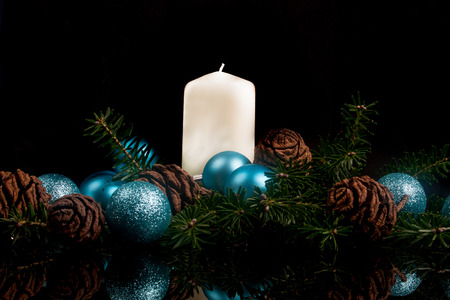 Christmas decorationsの写真素材