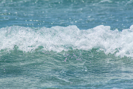 The sea and the wavesの写真素材