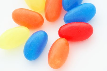 Collection of Jelly Beansの写真素材