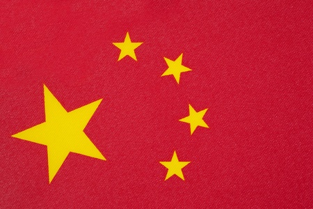 Flag of Chinaの写真素材