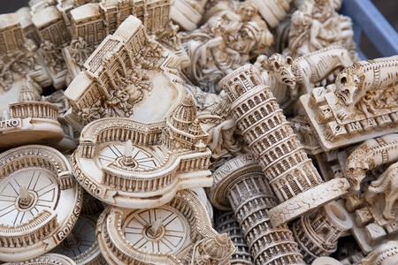 Souvenirs of Rome, Italy, Europeのeditorial素材