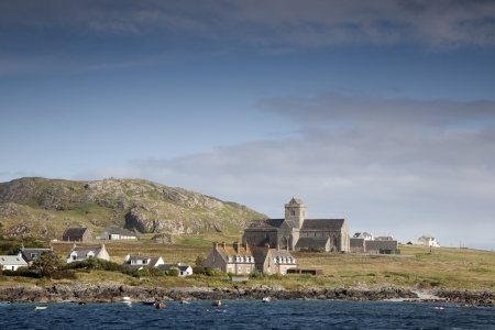 Iona Abbey, Scotlandの写真素材