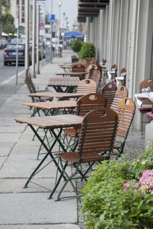 street cafeの写真素材