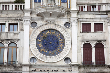 Torre dell Orologio - Clock Tower, Venice, Italy