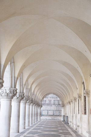 Arch in St Marks Square; Venice; Italyのeditorial素材