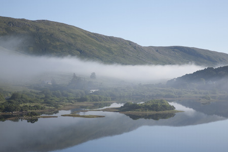 Killary Fjord, Connemara National Park; Galway; Irelandの写真素材