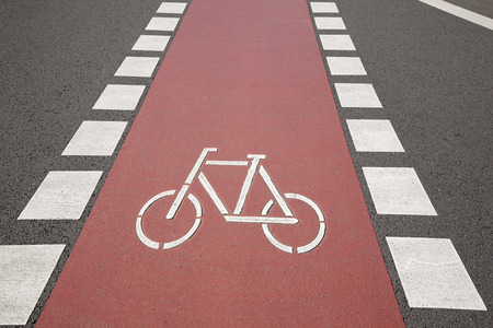 Bike Lane Symbol, Bonn, Germany