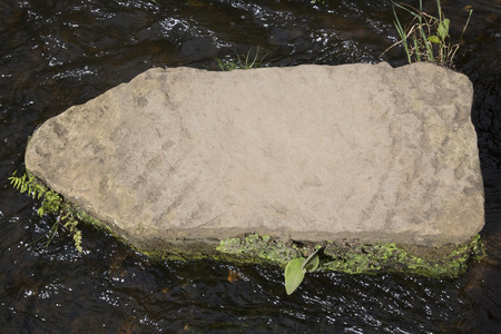 Stepping Stone, Lealholm, North York Moors, Yorkshire, England, UK