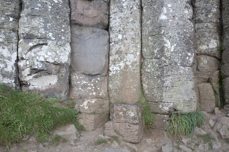 Giants Causeway Coastal Footpath; County Antrim; Northern Ireland, UK