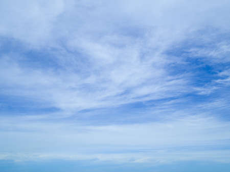 The sky and the sea view that can be seen from the higher place of Rayong downtown, Thailandの写真素材
