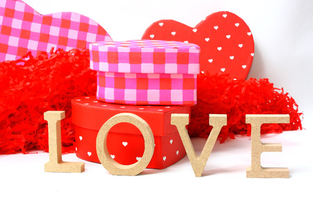 The Concept of love on Valentines dayの写真素材