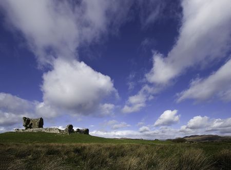 Irish Castle Ruinsの写真素材