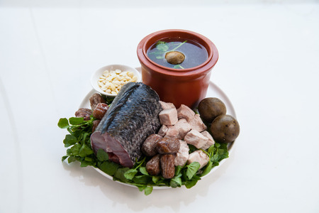 Blackfish soup,  blackfish potの写真素材